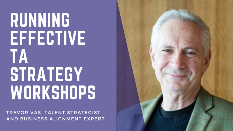 Trevor Vas - Running effective TA strategy workshops