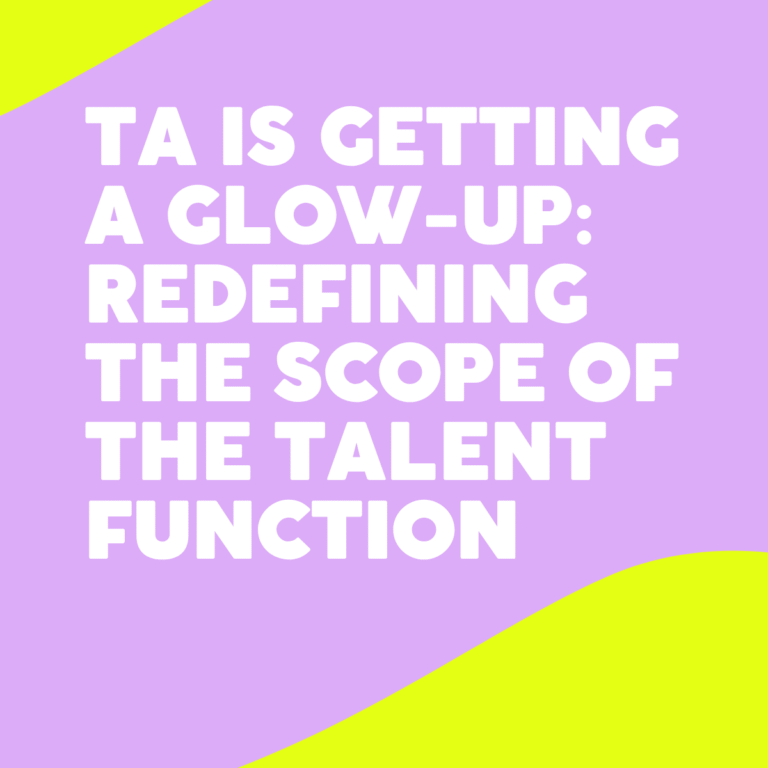 TA is Getting a Glow-Up