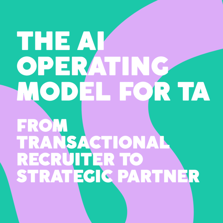 Workday Session - The AI Operating Model